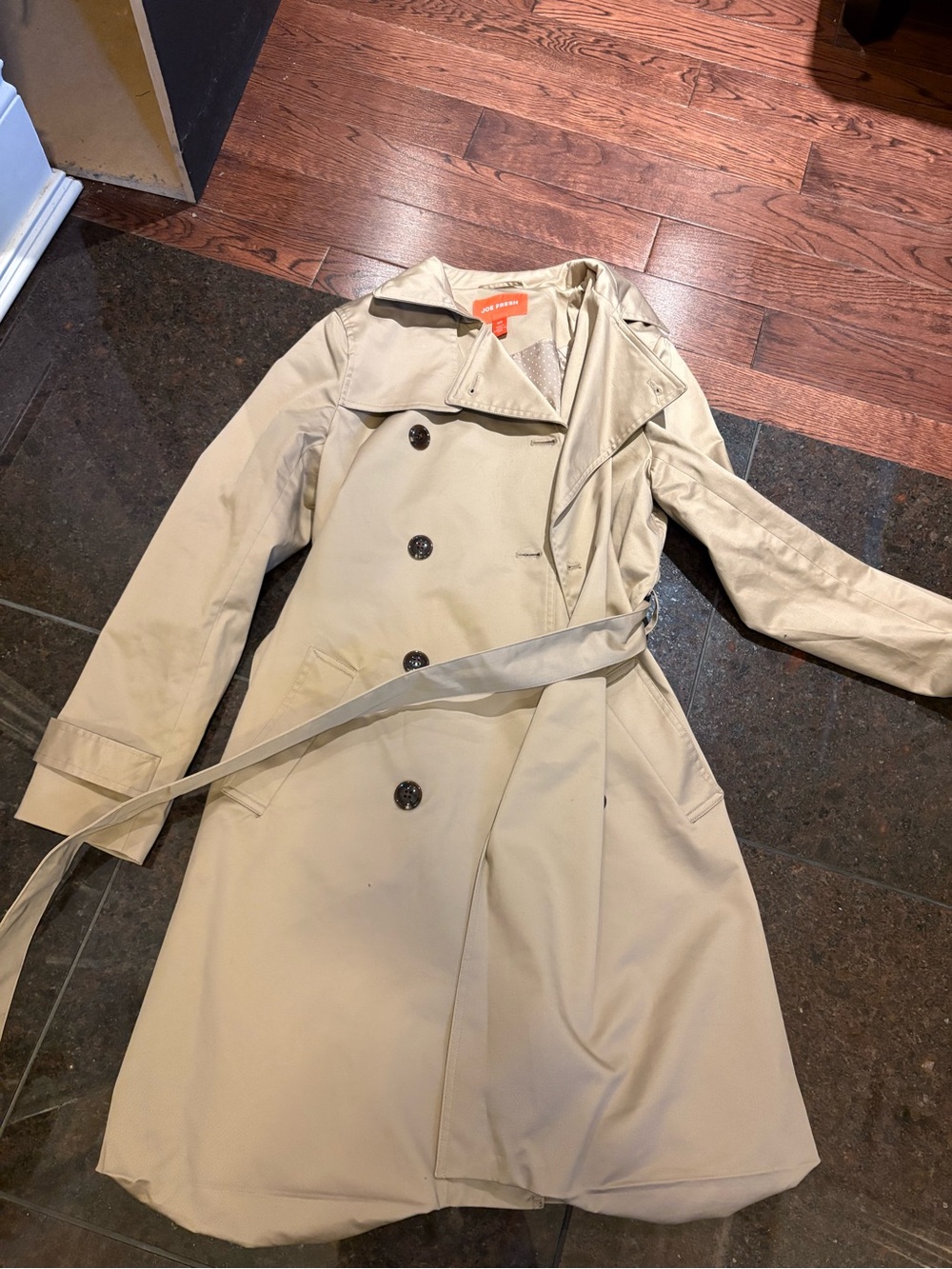 Beige Trench Coat